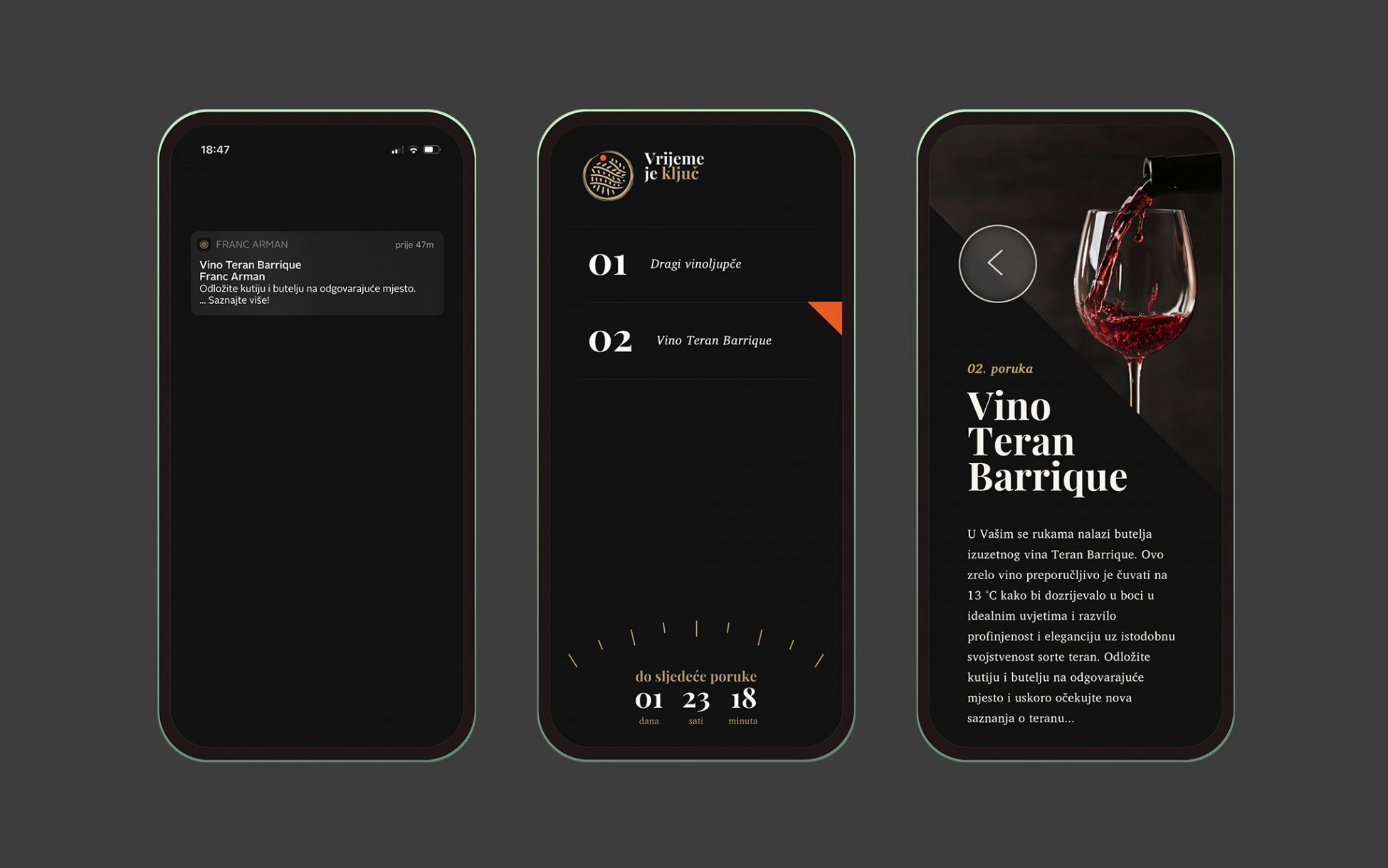 A bottle of Istrian Teran wine received a prestigious world award 1
